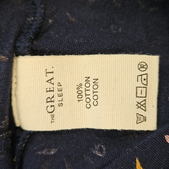 💕THE GREAT💕 The Henley Romper ~ Navy Apron Floral Size 1 Small NWT - Picture 16 of 16